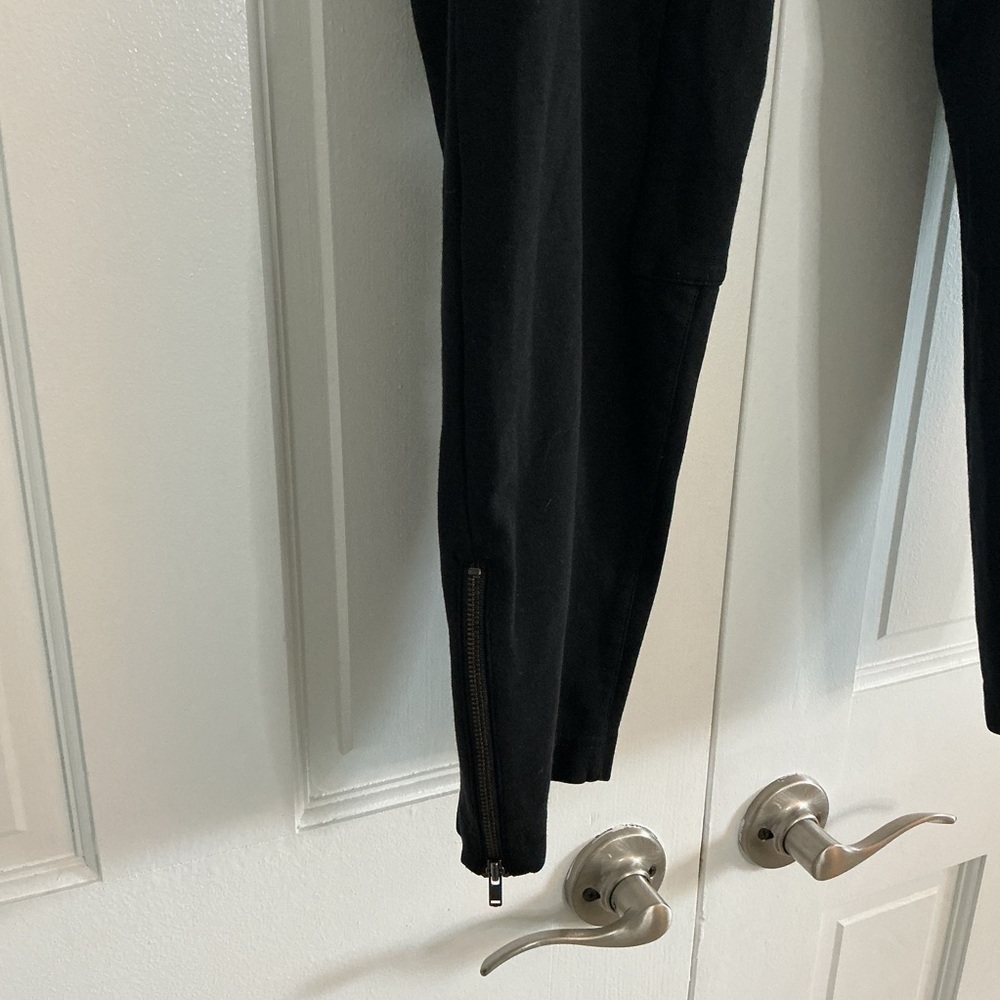Eileen Fisher Black Skinny Pants – Size Large - Picture 3 of 6